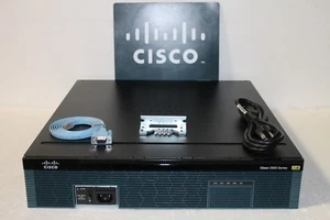 CISCO2921-HSEC+/K9 CISCO2921-SEC/K9 CISCO2921/K9 ISM-VPN-29 Security Router - Afbeelding 1 van 3