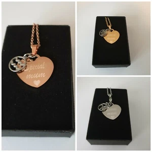 Zodiac Necklace, Personalised with Engraving, Star Signs, Name & Date Engraved - Picture 1 of 14