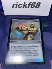 MTG - Fifth Dawn - Vedalken Shackles FOIL LP. *Please Read Description*