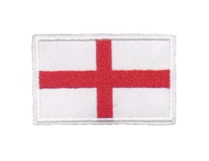 England Textil Aufnäher Flagge Patch Klett Velcro Wappen - Bild 1 von 1