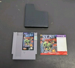 Nintendo NES S.C.A.T. Special Cybernetic Attack Team Video Game with Manual - Bild 1 von 11