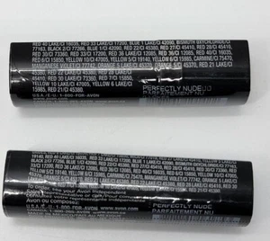 (Lot Of 2) Avon Perfectly Nude Matte Lipstick (NOS) Sealed Retired *** - Picture 1 of 7