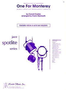 One For Monterey [Carroll Coates] - Arrangement für Bigband & Vocal - Bild 1 von 7