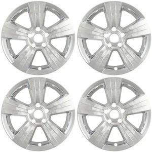 (4) 17" CHROME WHEEL LINERS SKINS HUBCAPS FITS 11-17 JEEP COMPASS IMP373X-17" - Picture 1 of 4