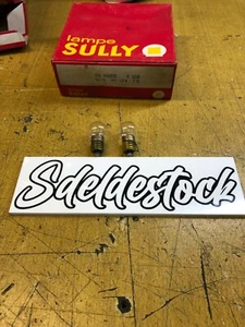 2 ampoule feu arrière m 1250 shpere 15 6v 1,8w e10 Motobécane Motoconfort  MBK  - Picture 1 of 2