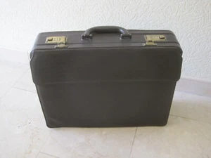 Alter Aktenkoffer braun mit Zahlenschloss Vintage Theater Aufführung - Bild 1 von 11