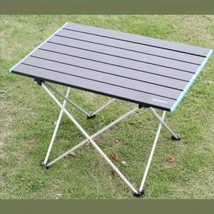 Mesa de Camping Exterior Plegable Portátil Aluminio Barbacoa Escritorio Mesas de Picnic - Imagen 1 de 6