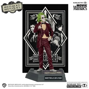 McFARLANE - MOVIE MANIACS - BEETLEJUICE - STATUE FIGUR - LIMITED EDITION - NEU - Picture 1 of 7