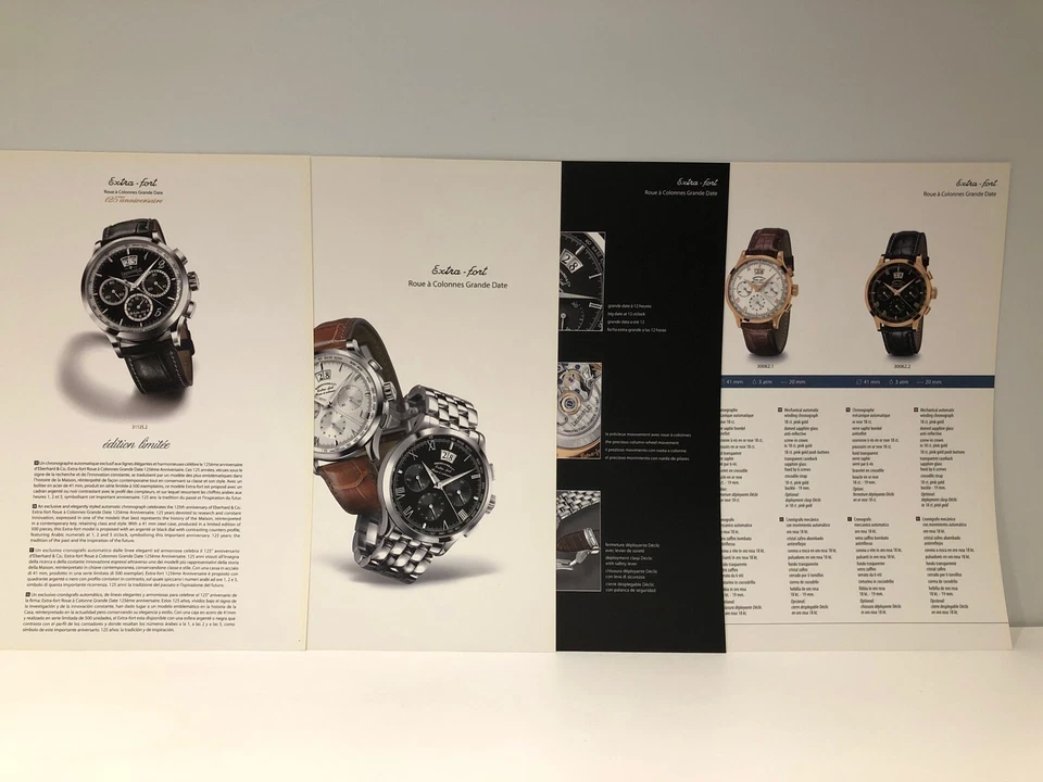 Press Kit - EBERHARD & Co. - Modelli EXTRA-FORT Ruota A Colonne Grande Data - Immagine 1 di 1