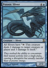 MTG magic cards 1x x1 Light Play, English Psionic Sliver Time Spiral