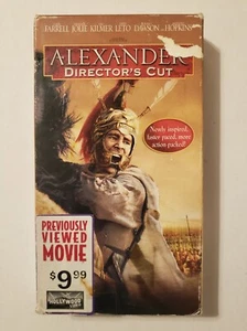Alexander VHS Director's Cut Colin Farrell Angelina Jolie - Picture 1 of 3