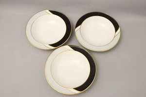3x KPM Schalen Schwarz&Grau mit Gold (12-0919) - Bild 1 von 4