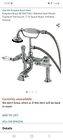 Kingston Brass Chrome Deck Mount ClawFoot Tub Faucet With Hand Shower AE104T1WLL