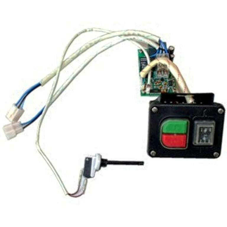  ATIKA  ALF 2800 - Schalter Taster inkl. Platine   Gartenhäcksler Walzenhäcksler - Bild 1 von 1