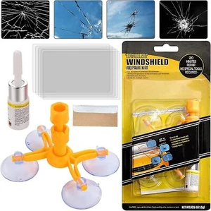 1-Pack Auto Glass Nano Repair Fluid Car Windshield Resin Crack Tool Kits - Picture 1 of 9
