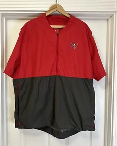 Nike NFL ON-FIELD TAMPA BAY BUCCANEERS 1/2 Arm 1/4 ZIP Jacke Gr. XXL rot - Bild 1 von 18