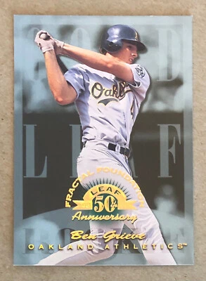 Hoja 1998 - Fundaciones fractales - Ben Grieve - #181 - Atletismo - NrMt-Mt Foto 1 de 4