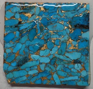 WRG - Mojave TÜRKIS grob 42 Gramm Kingman Arizona Mine stabilisiert - Bild 1 von 4