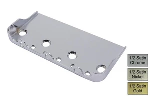 Half (ie. 1/2, "Cut-Off') Telecaster Bridge Plate w/ cut sides - Bigsby Cut - Picture 1 of 8