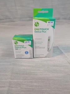 Dispositivo di Lancia One Touch Delca Plus 100 Lancette Delca Plus Extra Fine Calibro 33 - Foto 1 di 2