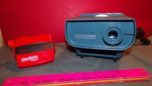 View-Master Blue Entertainment Projector ALSO MODERN VIEW MASTER &2 REELS Works! - Picture 1 of 5
