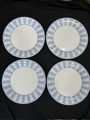 "Juego de 4 platos de cena Martha Stewart Trellis de 10,5""" Foto 1 de 4