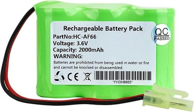 Replacement Battery for Twinbird HC R20 HC E202 HC E202W HC E22C HC EB02 HC - Изображение 1 из 4