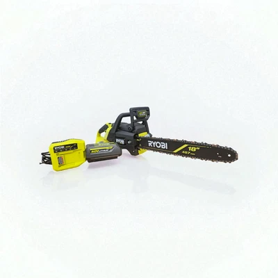 Motosierra RYOBI RY40HPCW01 40V HP sin escobillas 18", con batería (4ah) y cargador Foto 1 de 4