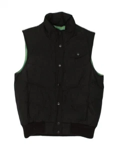 GAP Womens Padded Gilet UK 10 Small Black Polyester BN03 - Picture 1 of 3
