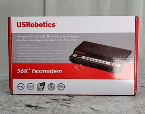 NEW OPEN BOX USRobotics 5686G 64-005686-06R V.92 Modem 56K Faxmodem SEE NOTES - Picture 1 of 7