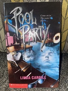 LINDA CARGILL Pool Party Book POINT HORROR Book 1996 Vintage HORROR Book 1990s - Picture 1 of 9