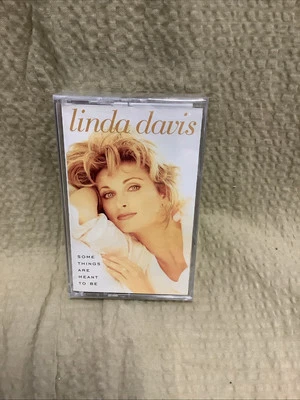 LINDA DAVIS - Some Things Are Meant To Be - 1996 Cassette Tape FACTORY SEALED - Image 1 of 4