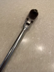 Snap-On F832 3/8" drive offset handle flex head 12" long ratchet - Bild 1 von 6