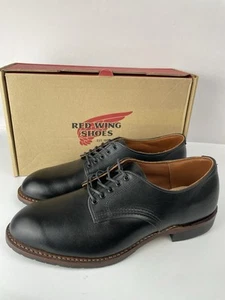 Red Wing Heritage 9047 Beckman Oxford Black Featherstone Mens Size 11.5 D USA - Picture 1 of 16