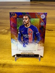 2024 TOPPS INCEPTION BRADLEY BARCOLA /25 ROOKIE AUTO - Bild 1 von 2