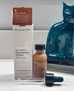 Perricone MD No Makeup Foundation Serum 1 fl oz Rich ( Deep/Riche) 02.2027 - Picture 1 of 7