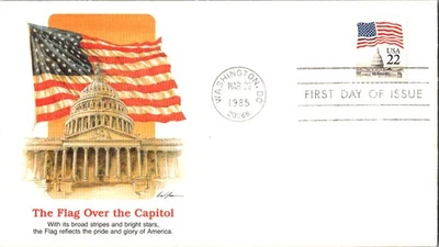 USPS Scott 2114 FDC Flag Over The US Capitol Fleetwood c1978 - Image 1 of 4