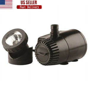 Niedrigwasser automatische Abschaltung Springbrunnenpumpe 435 GPH mit LED-Licht Taucheinsatz - Bild 1 von 4