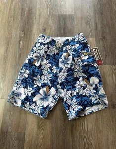 NEW VOLCOM 90’S BOARD SHORTS SURF MOTO SUP BODYBOARD LONGBOARD TRUNKS 28 - Picture 1 of 4