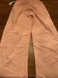 WOMEN'S PINK BUTTER-SOFT ELASTIC WAIST BLUSH UNIFORM PANTS SMALL NEW WITH TAGS - Picture 1 of 4