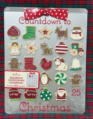 Hallmark Countdown to Christmas Magnetic Cookie Sheet Advent Calendar NEW 🎅🏼❤️ - Image 1 of 4