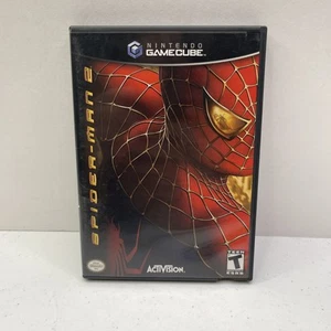 Spider-Man 2 (Nintendo GameCube, 2004) con custodia e manuale - Foto 1 di 3