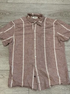 Taylor Stitch Short Sleeve Mens 40 Linen Organic Cotton Blend Front Pocket - Picture 1 of 7
