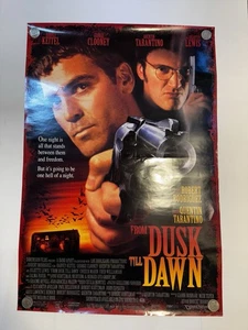 VTG From Dusk Till Dawn Promo Movie Poster 40” x 27” (A) - Picture 1 of 16