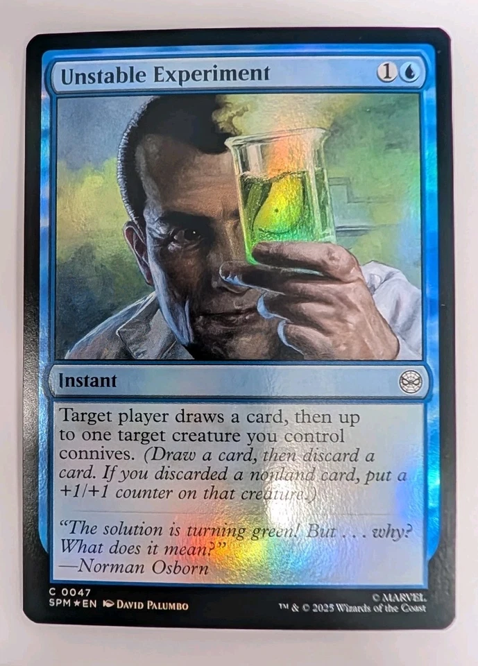 Unstable Experiment Marvel's Spider-Man Foil - MTG - Image 1 of 1