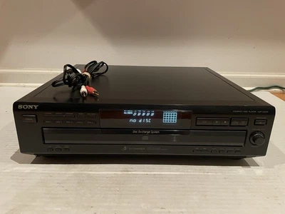 Sony CDP-CE215 Cambiador de CD 5 Reproductor de Disco Compacto Hi-Fi Estéreo Funciona con Cables Foto 1 de 4