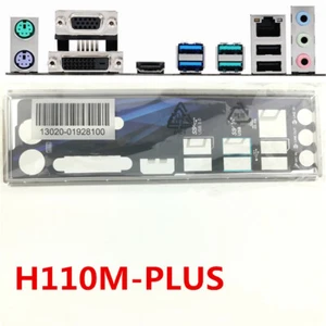 For Asus H110M-PLUS & H110M-PLUS D3 Shield I/O IO Rear Backplate Motherboard - Photo 1/1