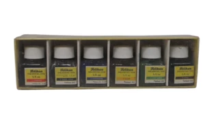 Vintage Pelikan Drawing Ink Set - 523/6 - Picture 1 of 3