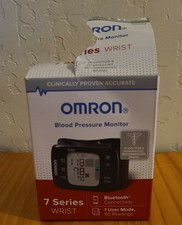 Omron BP6350 7 Series Wireless Wrist Blood Pressure Monitor BOX TORE ON TOP