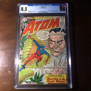 Átomo #1 (1962) - ¡primer maestro de planta! 1er maya! - CGC 8,5! - ¡Raro de alta calidad! - Imagen 1 de 2